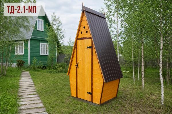 Дачный туалет ТД-2.1-МП — шалаш, профнастил